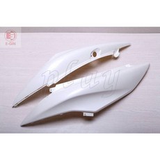 附發票-車殼玩家 SMAX 1DK S妹 側蓋 珠白 烤漆部份 機車車殼 精品改裝-EG部品, 1個, 騎車時左邊-L,珠白