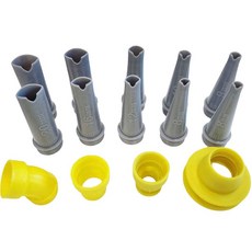 툴스터치 실리콘 코킹 노즐세트, 1세트