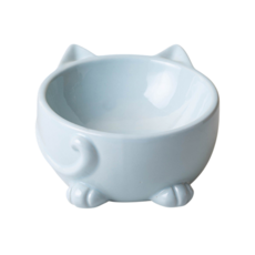 미노미 강아지 고양이 밥그릇 식기 물그릇 식기그릇 도자기 애견 반려동물 식기, 1개, 스카이 (밥그릇)