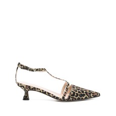 안나에프 애니멀 프린트 펌프스 45mm