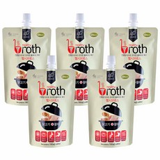 헬시브로스 반려동물 홈메이드 육수 영양제, 피부/피모, 180ml, 5개