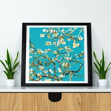 플레이어바웃 DIY 명화그리기 유화 그림 20 x 20 cm, 고흐-아몬드 나무, 1개