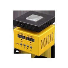 핫플레이트 디지털 온도 조절 실험실용 가열판 LED 수리 납땜, V-D200200x200x8mm파랑노랑랜덤