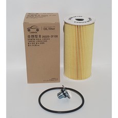 CARNOL 쏘렌토R (볼트포함) 전용 오일필터 호환 (26320-2F100), 1개, 쏘렌토R 26320-2F100
