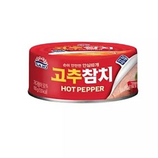 사조 손이 안전한 안심따개 매콤한 고추참치 통조림 100g x 12캔, 12개