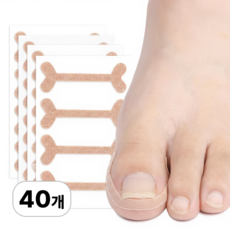 로멀리 내성발톱 테이프 보호 밴드, 40개