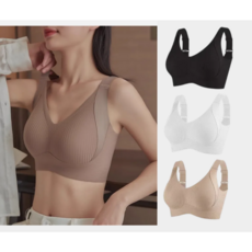 써니핏 미니마이저브라 가슴처짐방지 노와이어브라 스포츠브라 3종세트 4종세트 ( M~3XL ) S2025