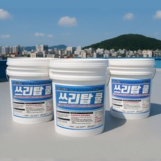 옥상 외벽 지붕 방수 차열 한번에 쓰리탑쿨 4kg, 1개, 4L, 그레이1