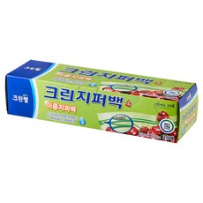 크린랲 크린지퍼백, 대(L), 20개입, 4개