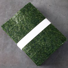 [백송식품] 품질좋은 완도산 햇 청태김 100장 김밥김 영양만점 햇김, 1개
