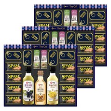 SPAM最佳選擇特號 白雪芥花油+白雪葡萄籽油+料理寡糖+香草味鹽 2種+SPAM經典 8入+SPAM經典 4入組+購物袋, 3套