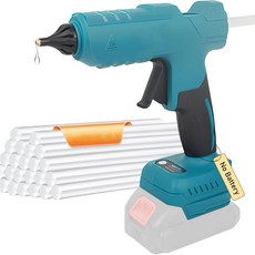 충전식 무선글루건 미니 소형 실리콘총 Makita 18V 배터리 용 핫 글루 건 DIY 공예 프로젝트 수리를위한 100W 무선 고속 가열, [01] 옵션1