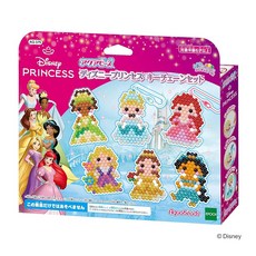 Aquabeads 아쿠아비즈 디즈니 프린세스 키체인 세트 AQ-375