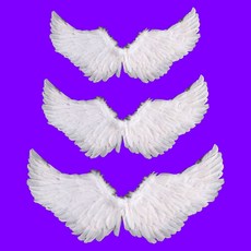 천사날개 세트 코스튬 학예회 머리띠 천사봉 판타지 hol+58958IA, 엔젤봉