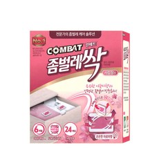 컴배트 좀벌레싹 방충제 아로마향 서랍장용 24개입, 12g, 1개