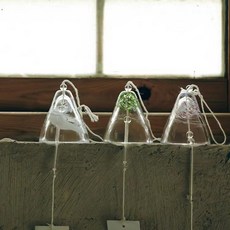 中式玻璃風鈴家居裝飾創意風鈴石冢硝子彩繪掛飾和風手工風鈴, 定做圖案LOGO
