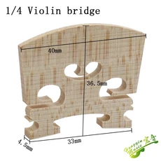 쿠쿠스토어 유럽산 재료 바이올린 첼로 코드 피아노 브릿지 4/4 1/2 액세서리 제작, 08 1-4A quarter