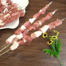 10/20/30/50/100Pcs 재사용 가능한 스테인레스 스틸 바베큐 꼬치 - 야외 캠핑 및 실내 굽고 파티에 적합합, 02 30pcs