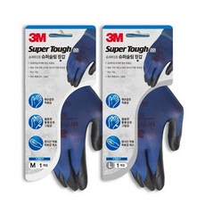 3M 슈퍼터프 SS 슈퍼슬림 산업현장용 기능성 코팅장갑, M