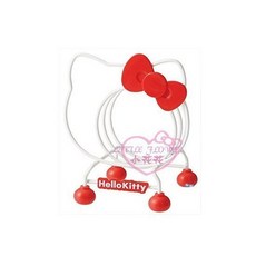 Hello Kitty 臉頭造型多層格萬用架 菜刀架 砧板架 盤子架 不鏽鋼 白色 33121307, 1個