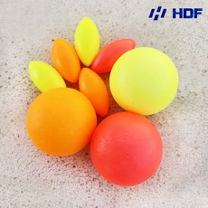 해동 HF-190 멈춤 발포찌 벵에돔 목줄찌 일자형 레드 1호, 마름모형 8호, 1개