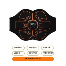에스앤씨 EMS벨트 복부 패드 마사지 운동기구, 2024 L급 허리 벨트, 기본 모델명/품번
