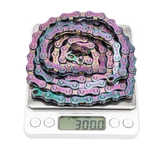 ZTTO 자전거 체인 126 링크 MTB 산악 도로 S 단 24s 커넥터 없음, 03 ZTTO 12S Rainbow L