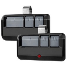 893max 차고 도어 오프너 리프트 마스터/체임벌린/장인 차고 도어 오프너 원격 유니버설, 2pcs, 검은색