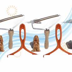 ZENEVA 제네바 차량용 면도기 반려동물 털 제거기 - 카펫 브러쉬 소파 침대 M0 2개