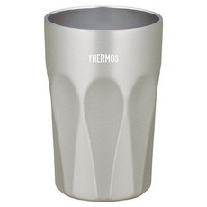 써모스 진공단열 보온보냉 유리컵 디자인 텀블러, 샴페인 골드, 400ml, 1개