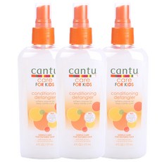 칸투 케어 포 키즈 컨디셔닝 디탱글러, 3개, 177ml