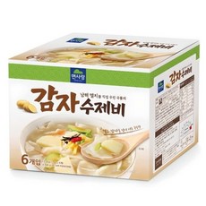 면사랑 남해멸치 감자수제비, 179g, 30개