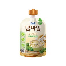 맘마밀 매일 안심이유식 9개월부터, 브로콜리와 닭가슴살, 100g, 1개