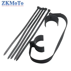 오토바이 전면 후면 구조 스트랩 당겨 슬링 벨트 가죽 끈 HUSQVARNA TC TE TX FC FE FX 125-501 KTM SX SXF XC XCW XCF EXC, [01] Front Black, 1개