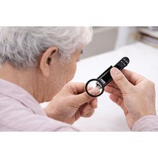 노안용 돋보기 손톱깎이 발톱깎이 겸용 부모님 효도선물, 블랙