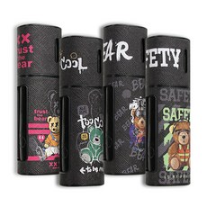 THE100% 릴 하이브리드 3.0 케이스 악세사리 컬러베어핏 하드룩, 블루베어, 1개