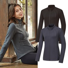 콜핑 여성 슬림핏 스포티 집업 자켓 요노 KRJ6262W