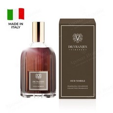 DR.VRANJES FIRENZE Oud Nobile 烏木貴族 義大利擴香瓶 補充瓶 100ml 空間香氛, 1個, 100ml 空間噴霧