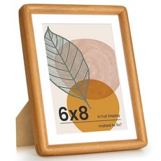 Axeman 5x7 사진 액자 티크 1개 세트