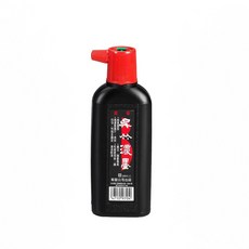 Kuretake 日本吳竹 濃墨 200cc 紅蓋 12瓶入 書法繪畫專用, 1個