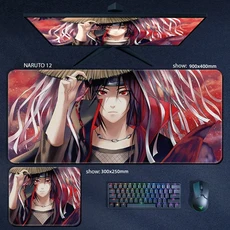 나루토 마우스 패드 애니메이션 게임 2차원 크리 에이 티브 데스크 키보드 맞춤형 만화 도매, 02 800X300X3, 08 NARUTO-12