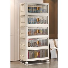 오텔르 리빙 대형 폴딩 서랍 양문형 접이식 수납장, 대형 UP 60cm X 5단, 1세트