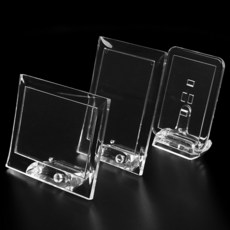 한빛몰 카페감성액자 투명 미니액자 포토테이블액자, 가로