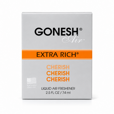 GONESH EXTRA RICH CHERISH 液體空氣清新劑, 1件, 2.5 FL OZ / 74 ml