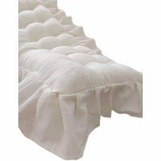 직사각 쿠션 제작 긴방석 베이 윈도우 의자방석 패드 사계절 거실 벤치 매트 인테리어 소품, 커피색 입체