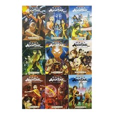 【 臺灣現*貨贈書籤】正版出貨降世神通 英文原版 Avatar 英語漫畵故事書 第一二季全套18冊 國中大書局 正品, 降世神通第一季9冊