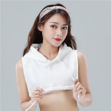 여성 페이크 카라 후드티 넥케이프 캐주얼 페이크 넥카라 fra+0326Bz