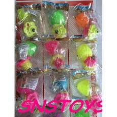 sns 古早味 懷舊童玩 塑膠陀螺 (12入), 1個