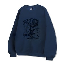 OCELOT C14 스페이스 오버핏 맨투맨 네이비 278589