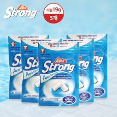 알프스 스트롱 졸음껌 리필, 5개, 19g